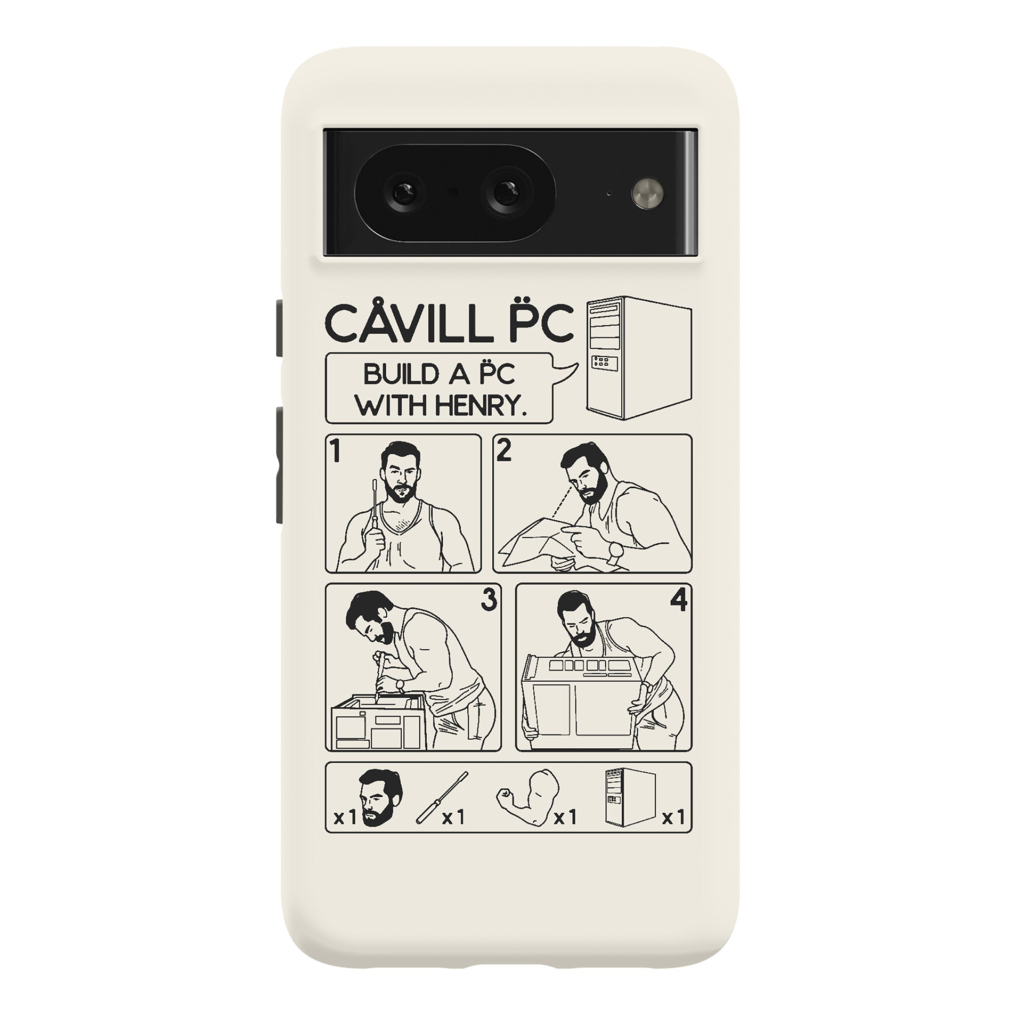 Cavill PC Parody Phone Case